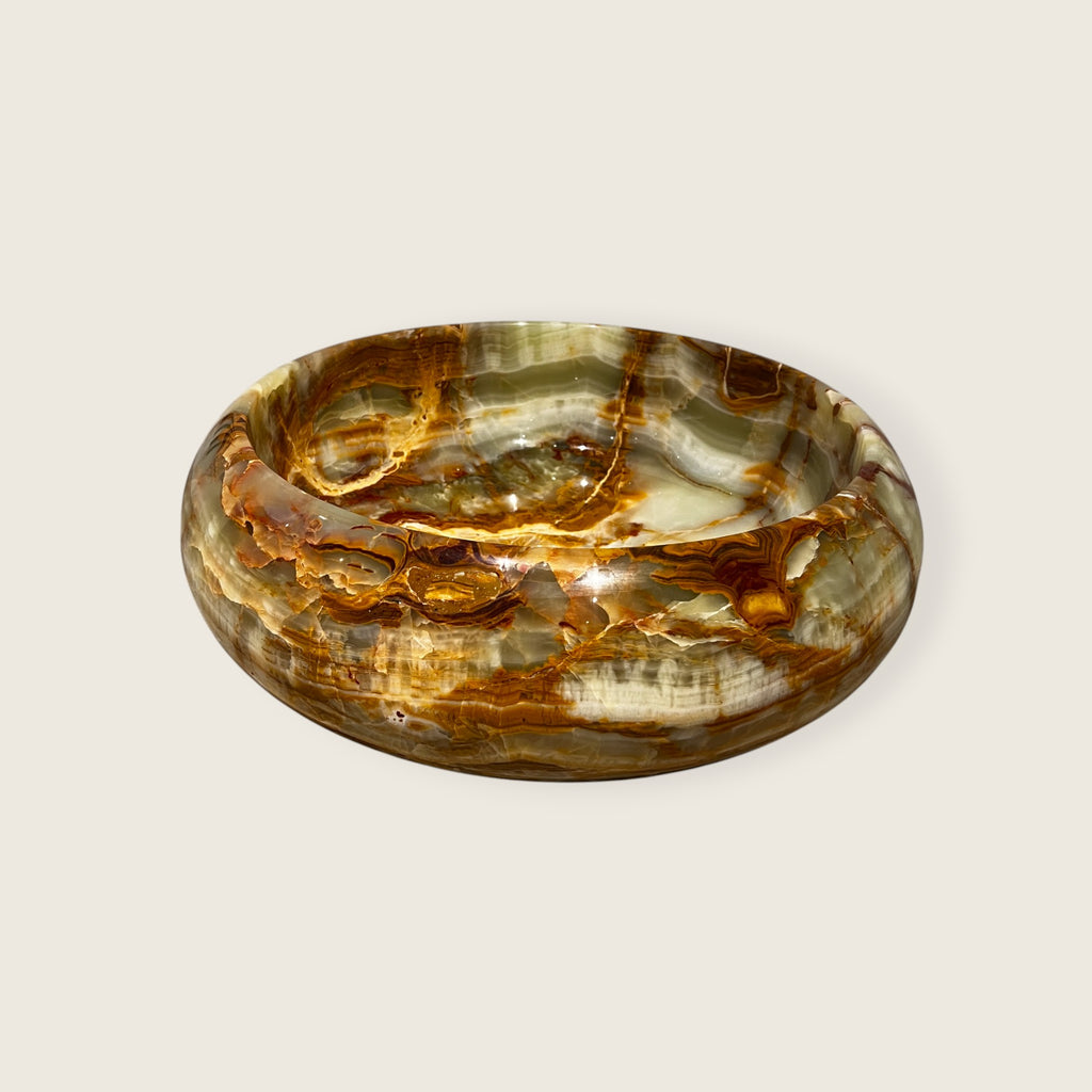 Golden Vein Onyx Sink