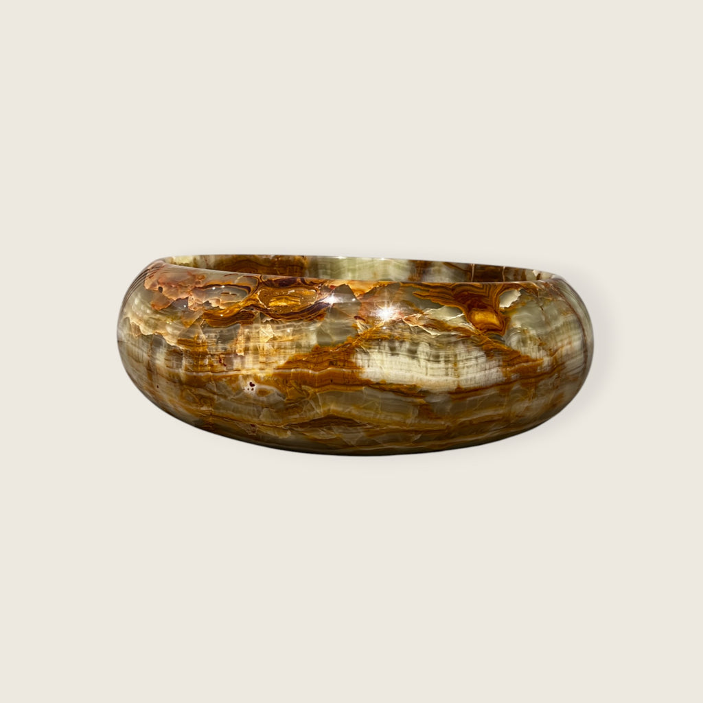 Golden Vein Onyx Sink