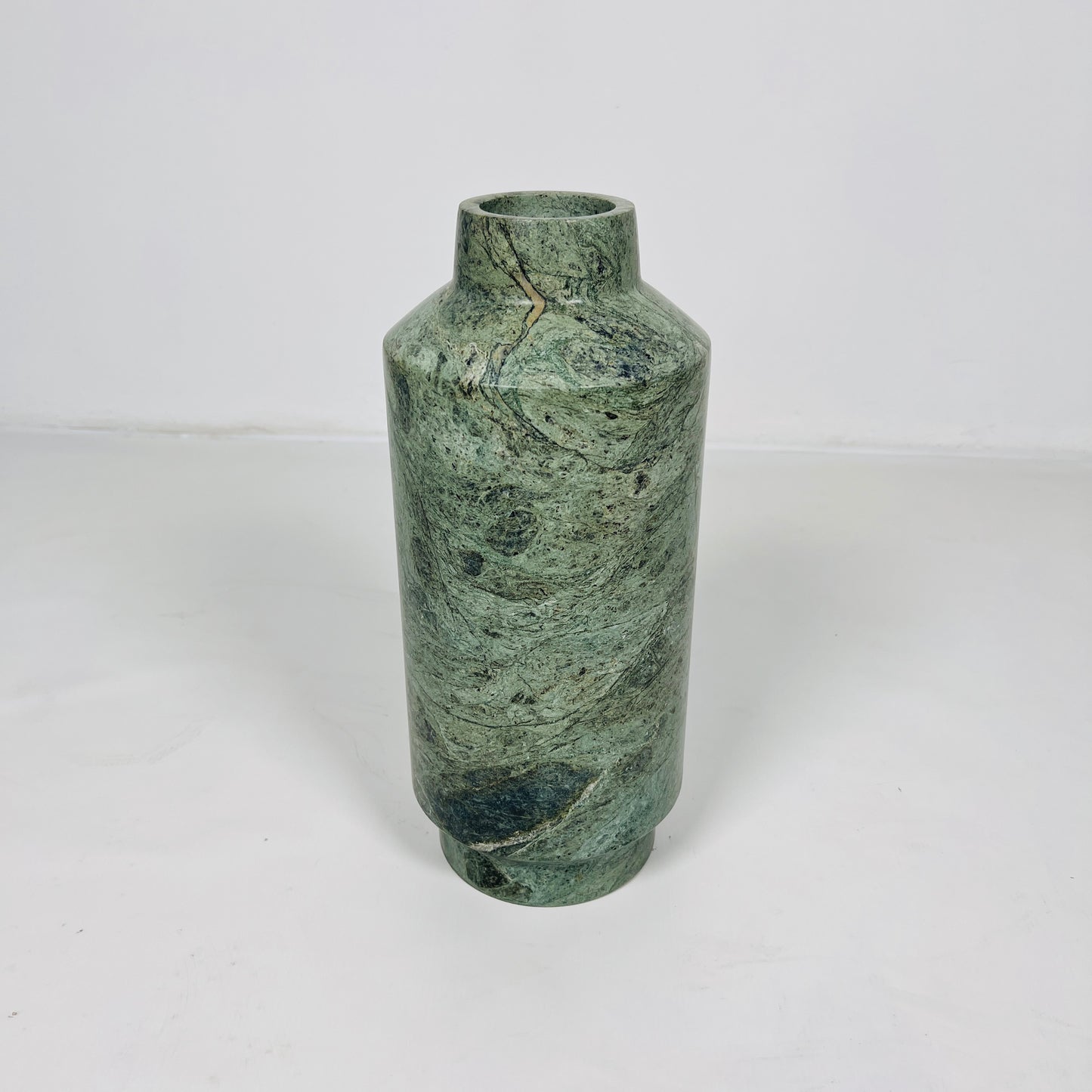 Cylindrical Vase - Green