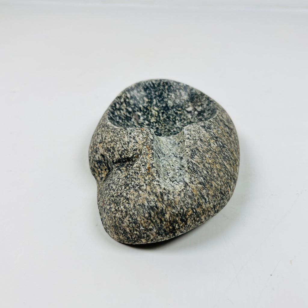 River Stone Pepper Spotted Ash Tray