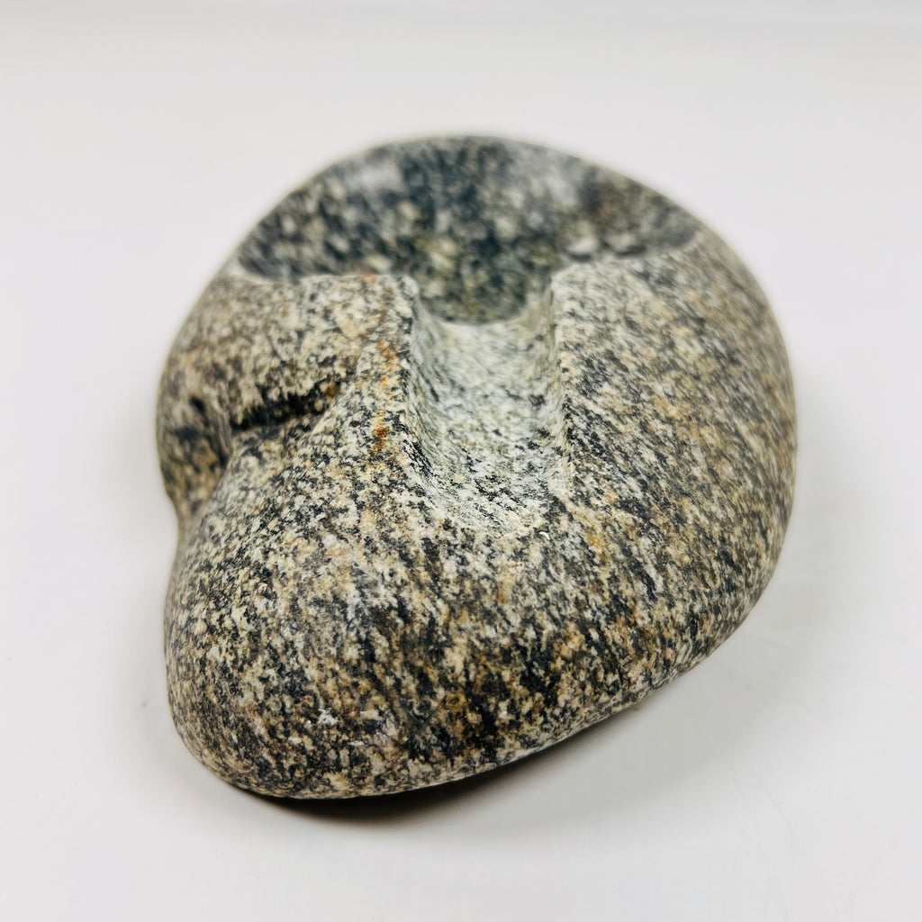 River Stone Pepper Spotted Ash Tray