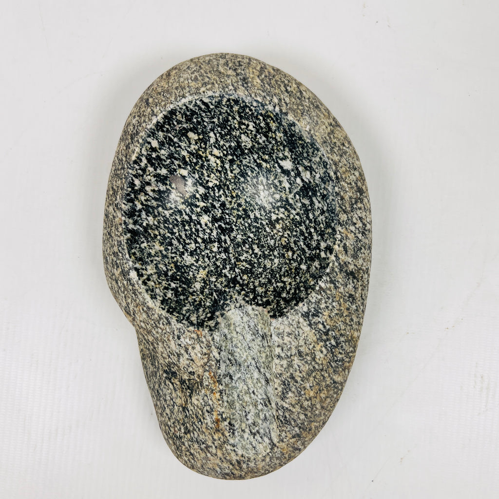 River Stone Pepper Spotted Ash Tray