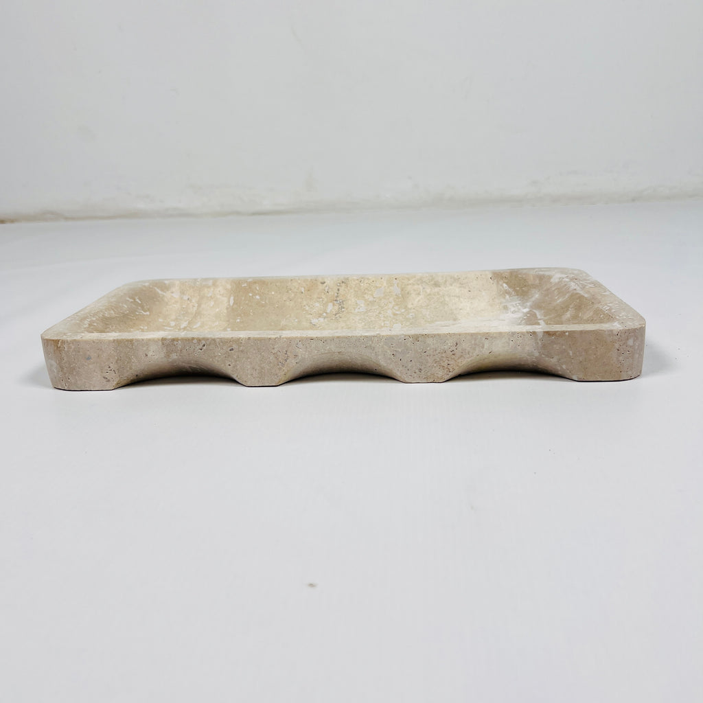 Travertine Wide Tray