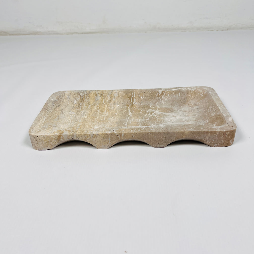 Loam Travertine Tray