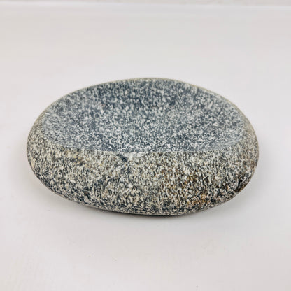 Pebble Speckled Soap Dish - Riverstone