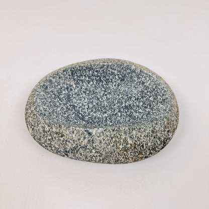 Pebble Speckled Soap Dish - Riverstone