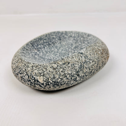 Pebble Speckled Soap Dish - Riverstone