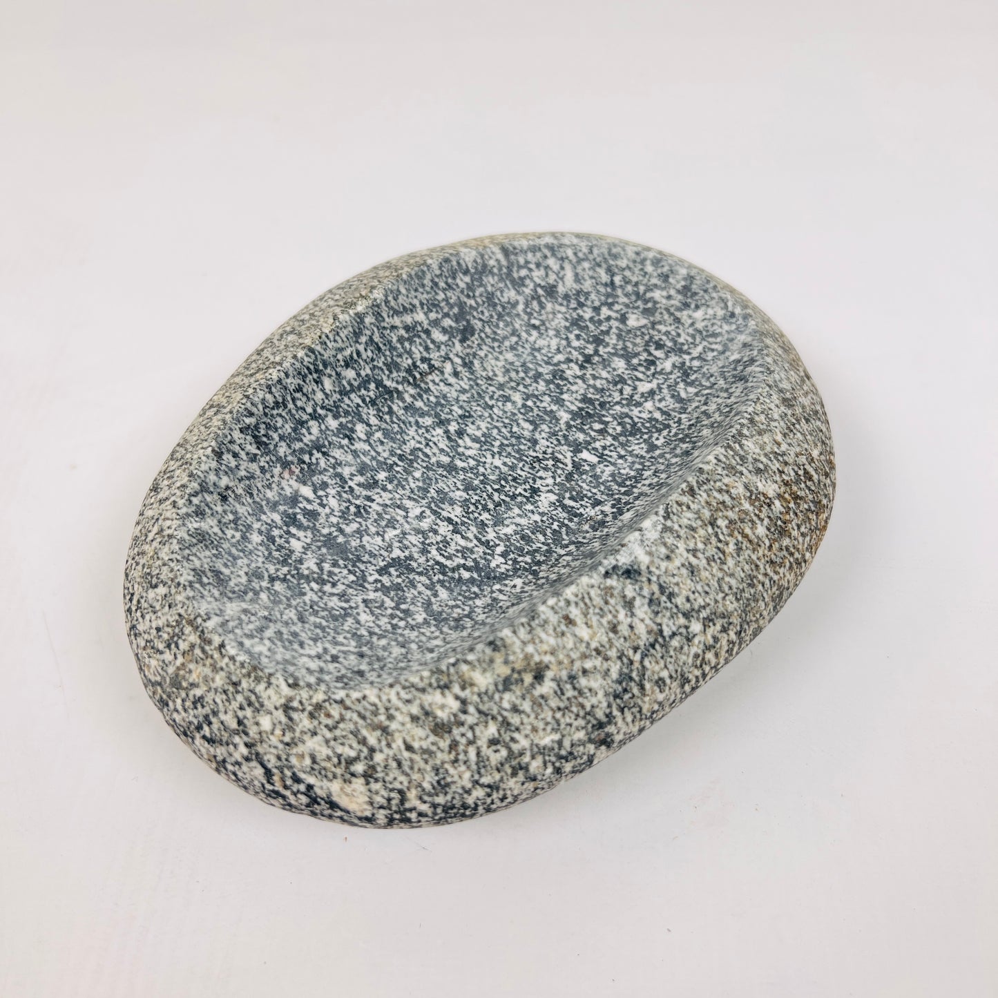 Pebble Speckled Soap Dish - Riverstone