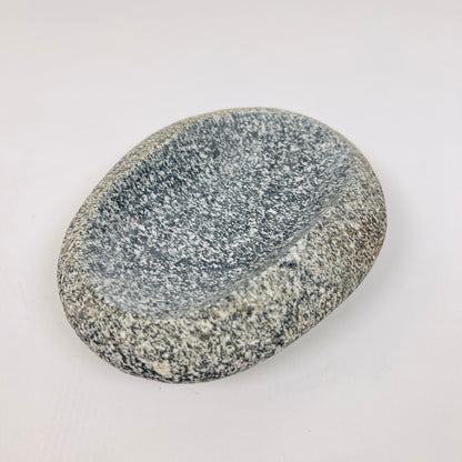 Pebble Speckled Soap Dish - Riverstone