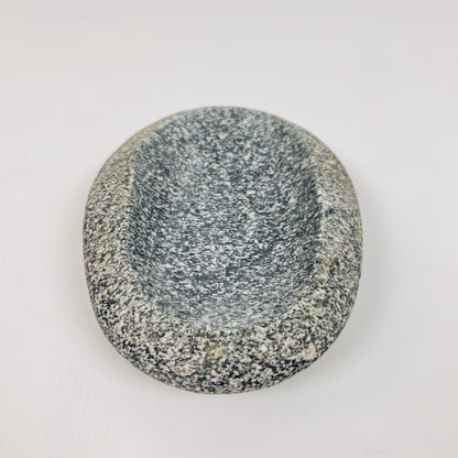Pebble Speckled Soap Dish - Riverstone
