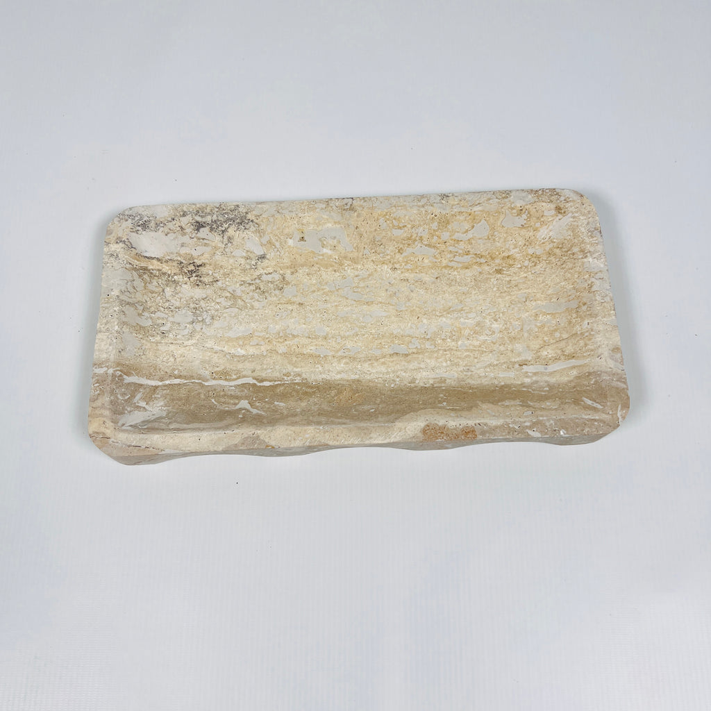 Commodious Travertine Tray