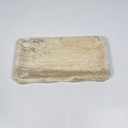 Commodious Travertine Tray