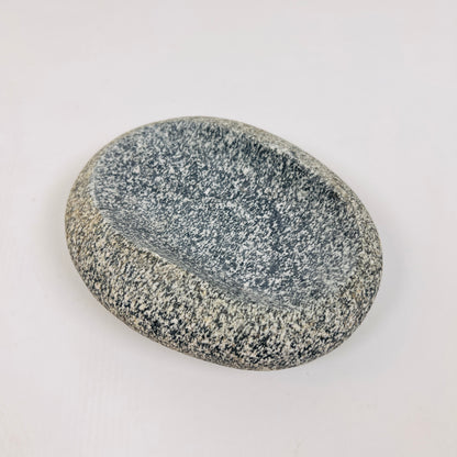 Pebble Speckled Soap Dish - Riverstone