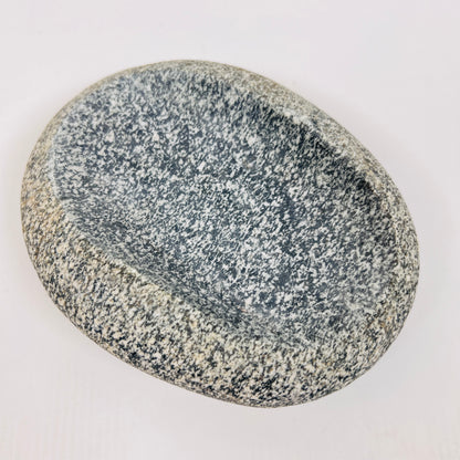 Pebble Speckled Soap Dish - Riverstone