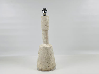 Bell Table Lamp - Travertine
