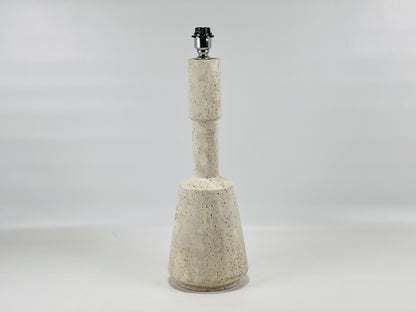 Bell Table Lamp - Travertine