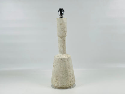 Bell Table Lamp - Travertine