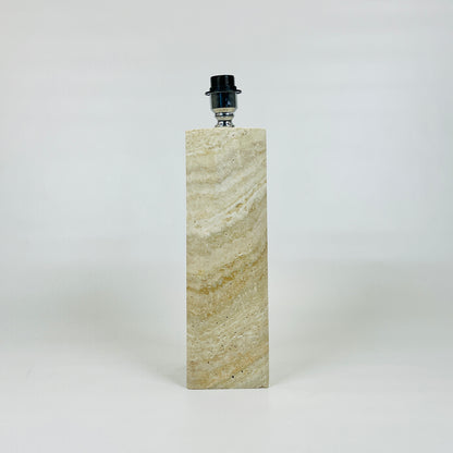 Prismic Table Lamp - Travertine