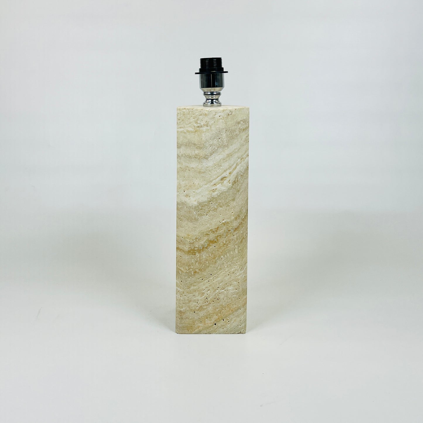 Prismic Table Lamp - Travertine