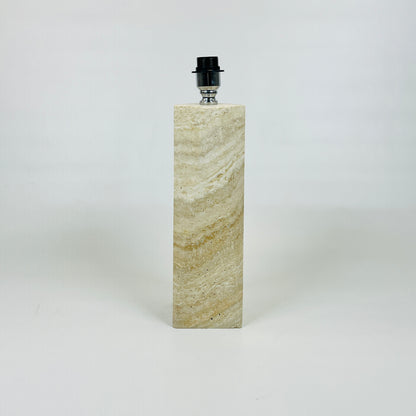 Prismic Table Lamp - Travertine