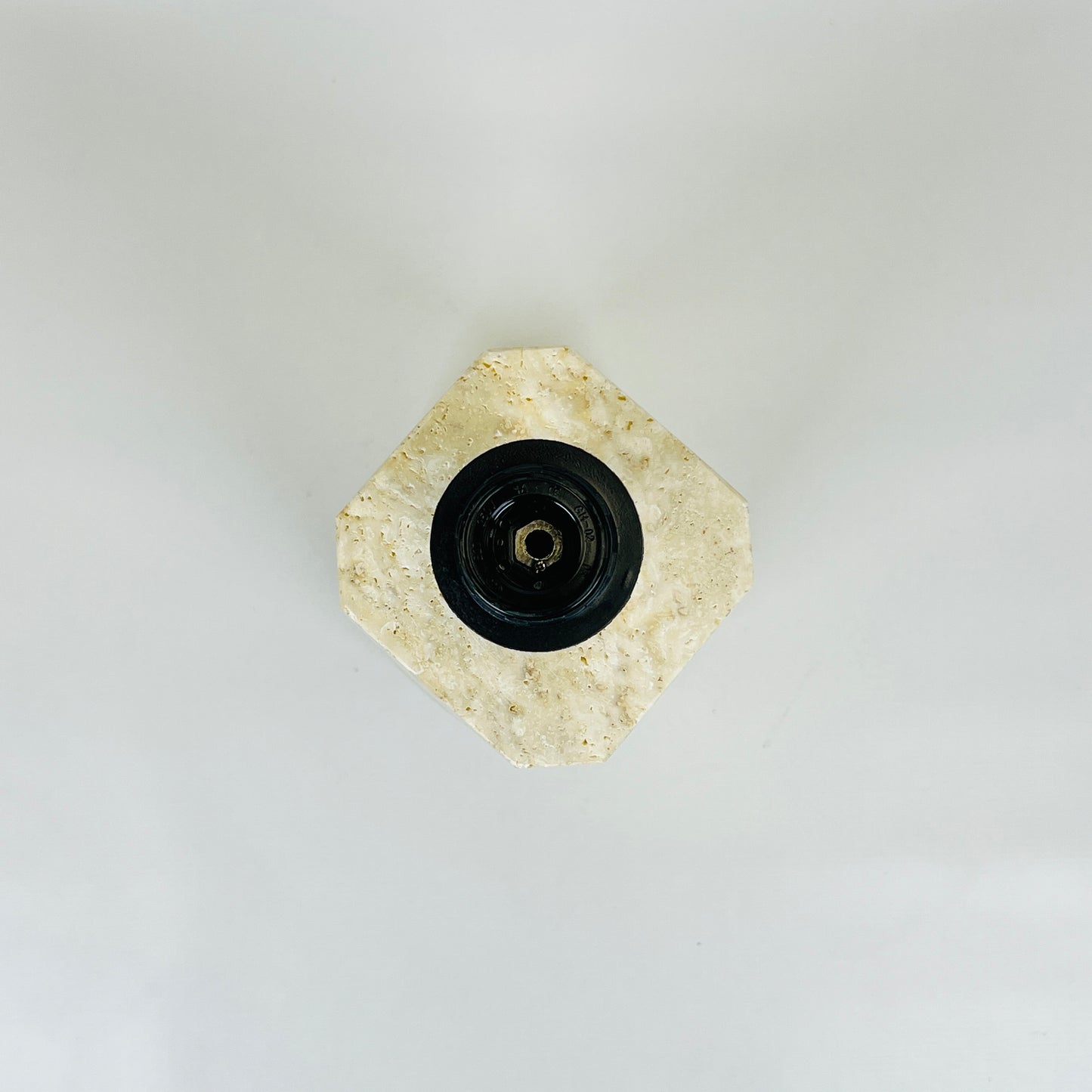 Prismic Table Lamp - Travertine