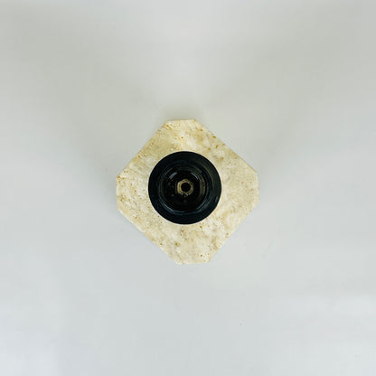 Prismic Table Lamp - Travertine
