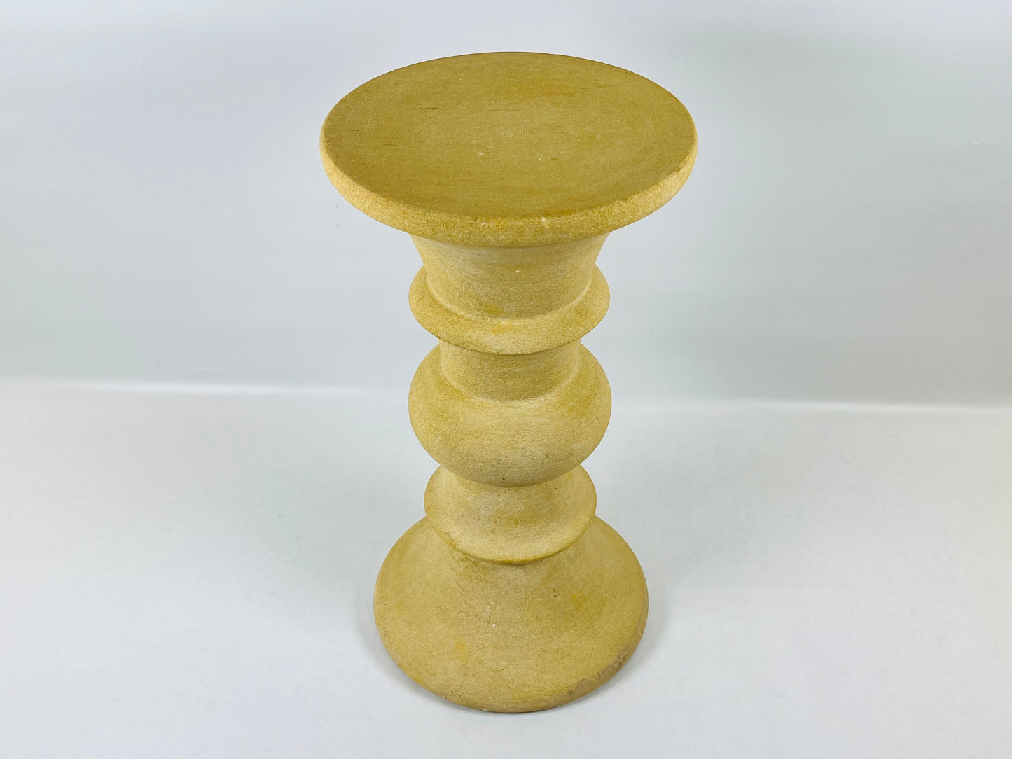 Grazed Solid Table - Limestone