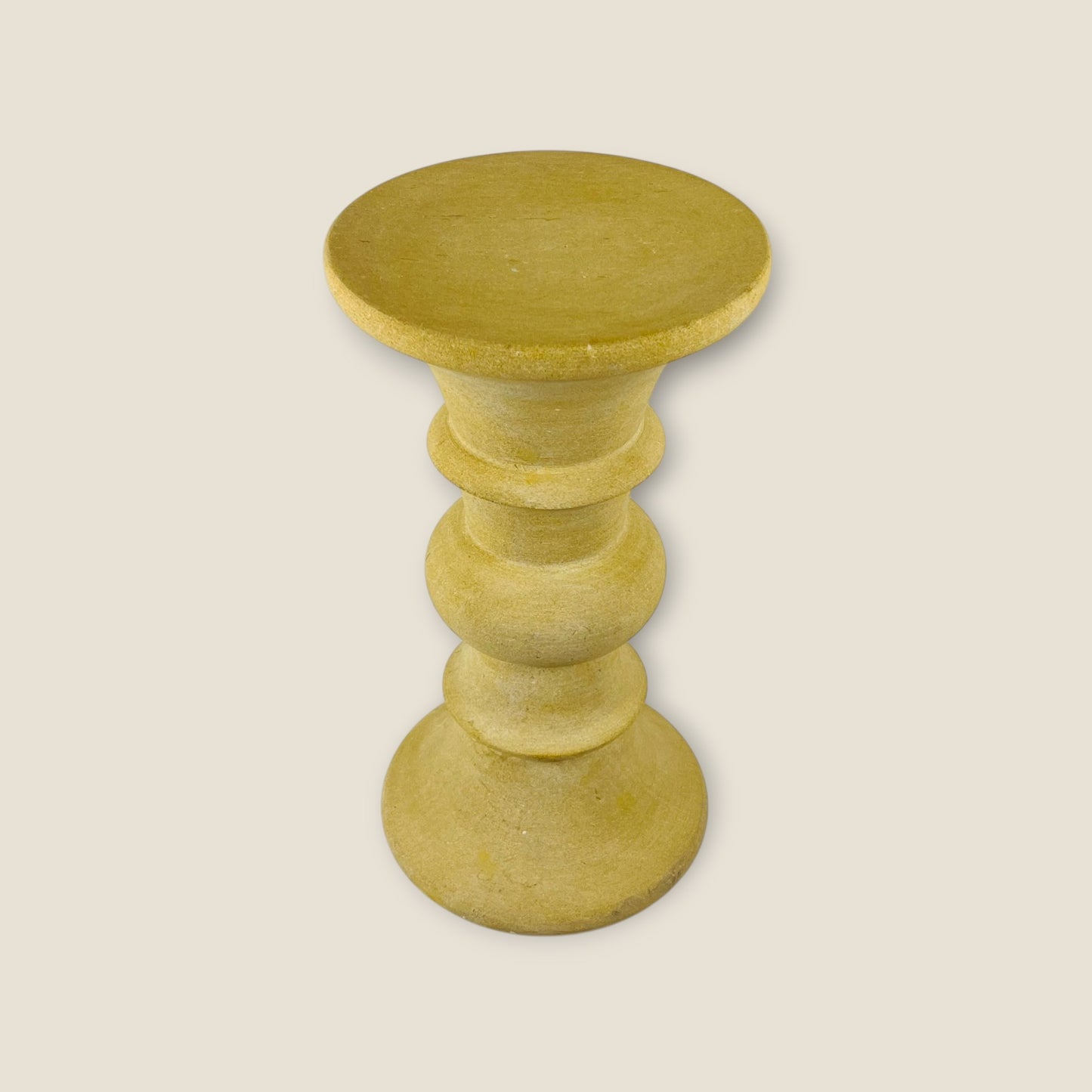 Grazed Solid Table - Limestone