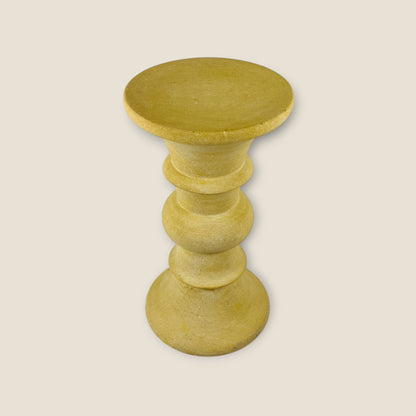 Grazed Solid Table - Limestone