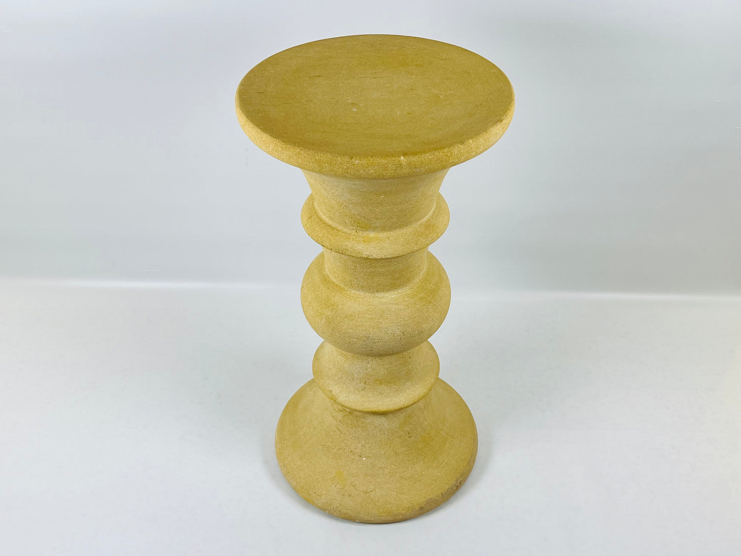 Grazed Solid Table - Limestone