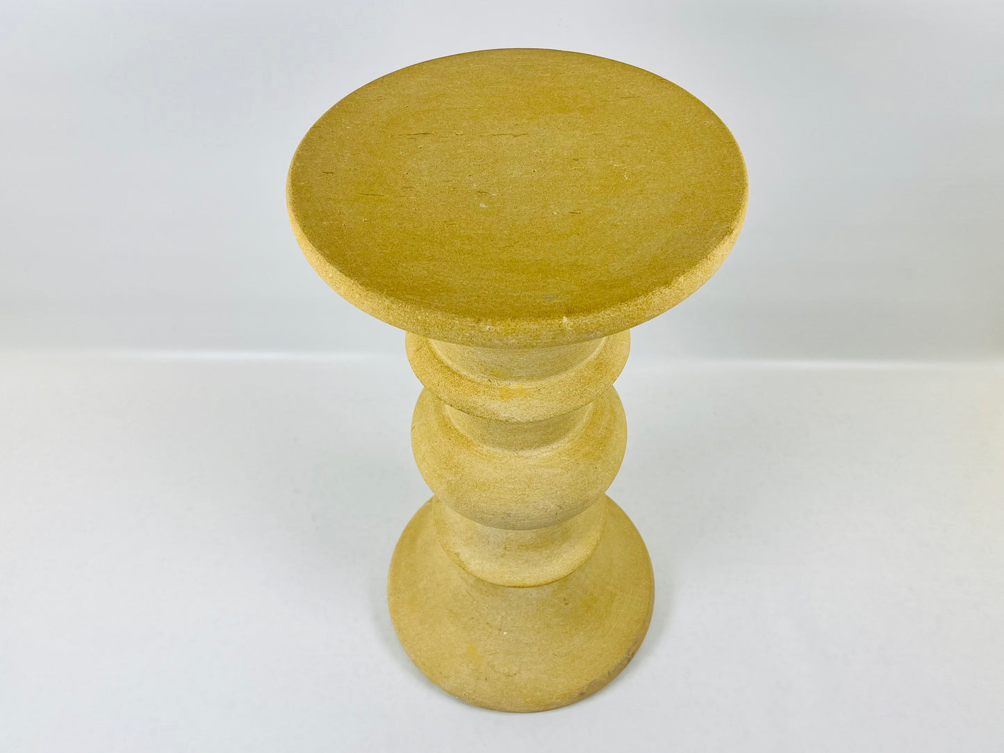 Grazed Solid Table - Limestone