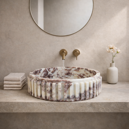 Stator Sink - Red & White