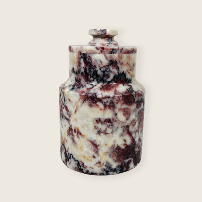 Timeless Jar - Red & White