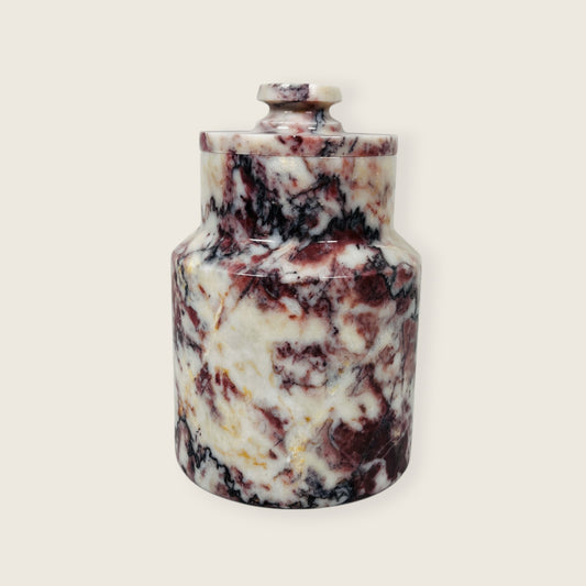 Timeless Jar - Red & White