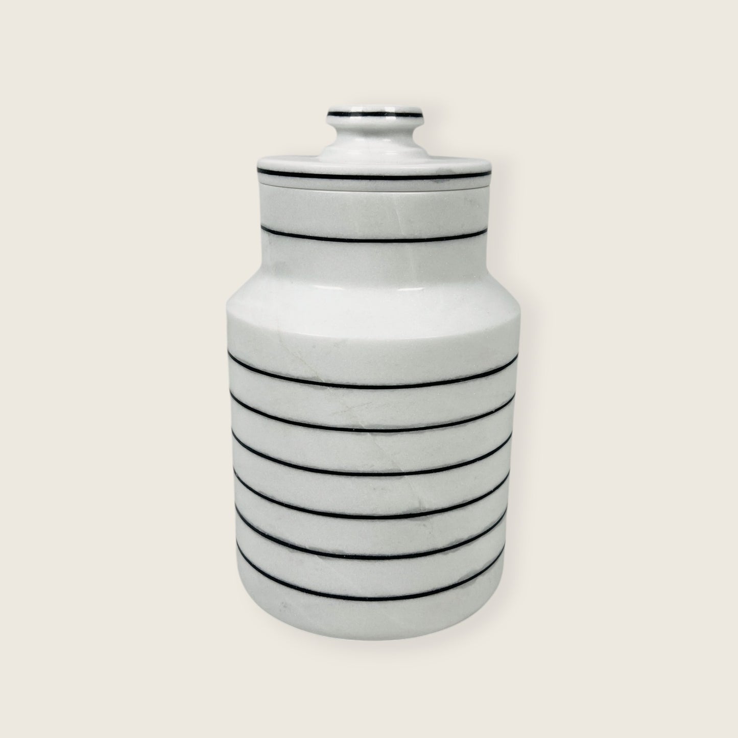 Pinstripe Jar