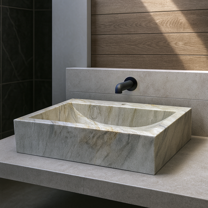 Trough Sink - Gray