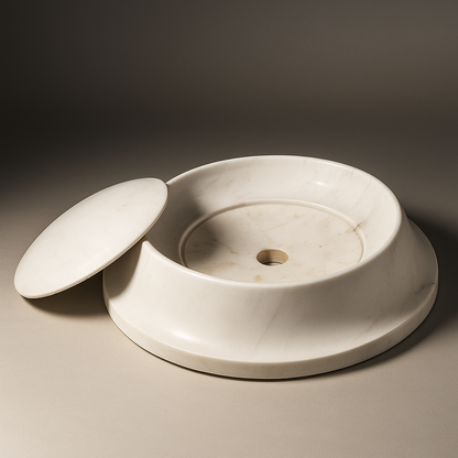 Whorl Sink - White