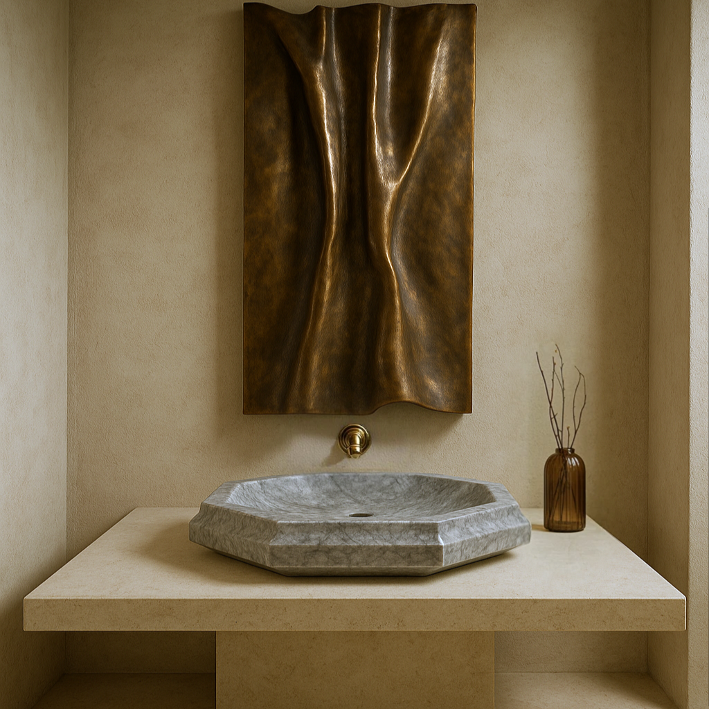 Pagoda Sink - Grey