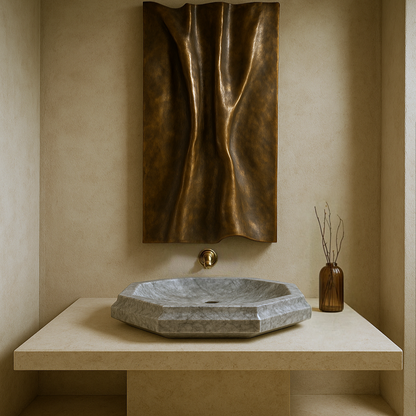 Pagoda Sink - Grey