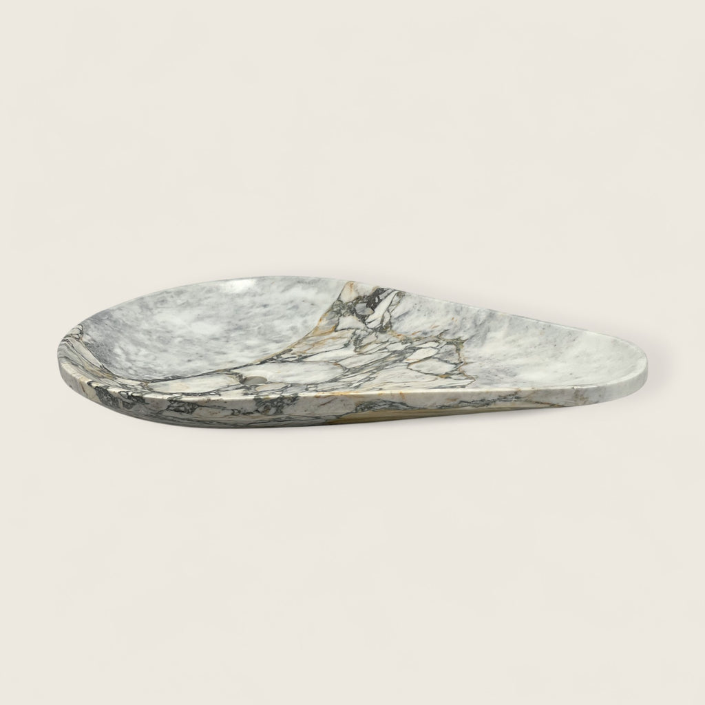 Veined Teardrop  Marble Sink