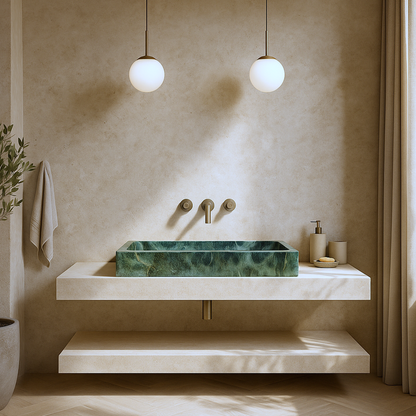 Rectangular Basin - Green