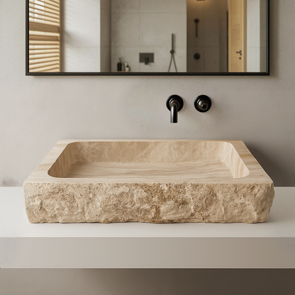 Ledge Basin - Beige