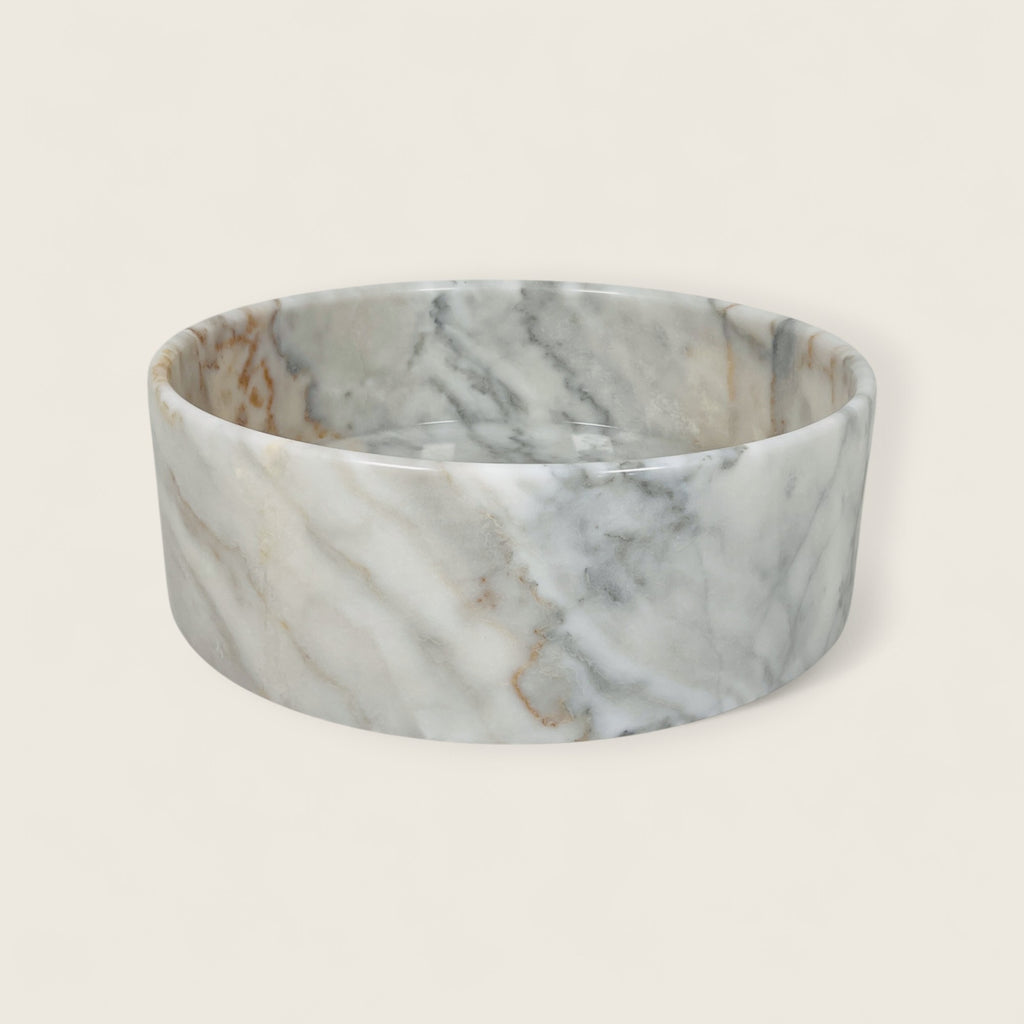 White and Grey Sink