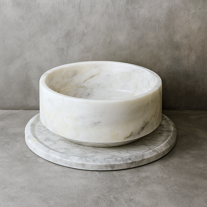 Cauldron Sink - Cheetah White