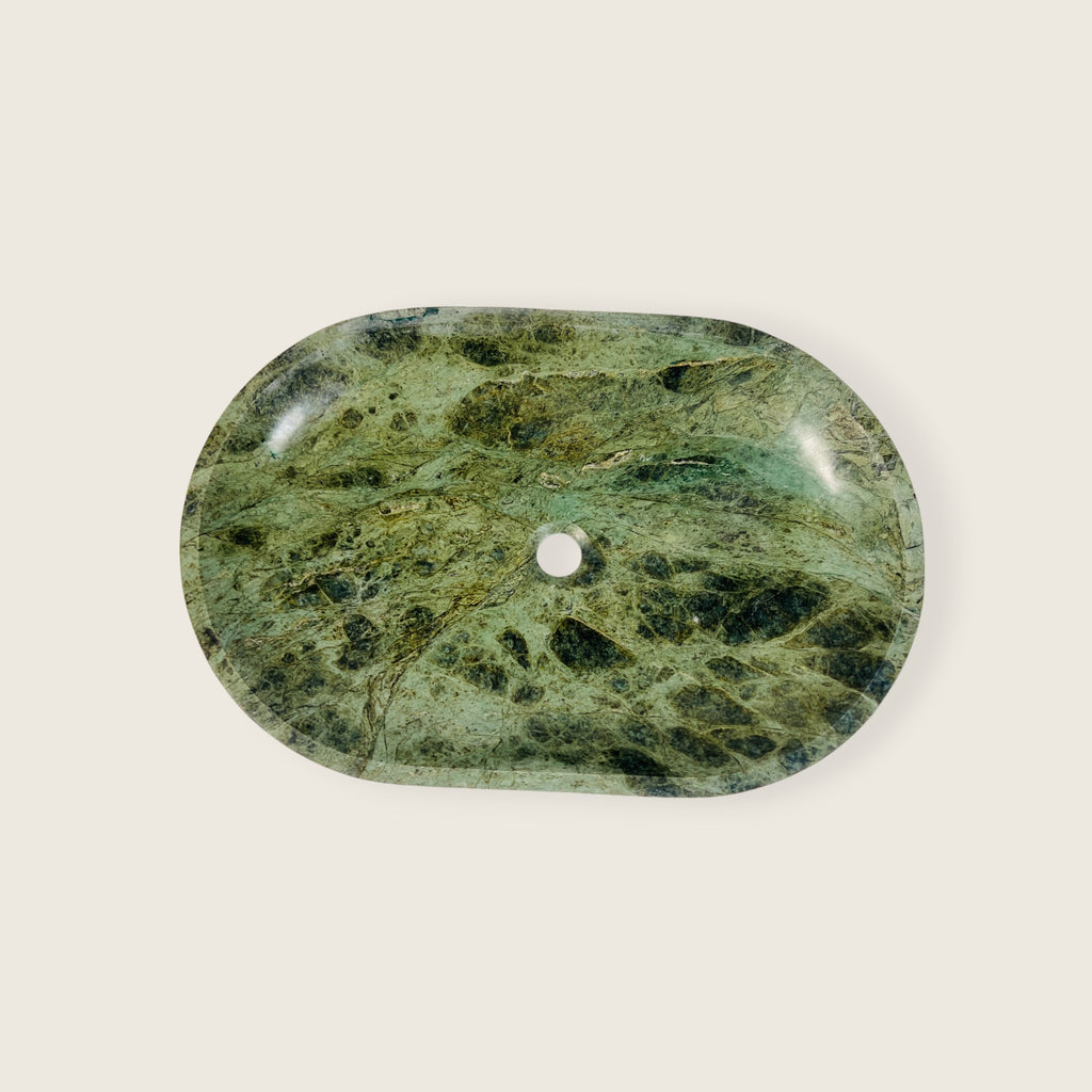 Verdant Oval Sink