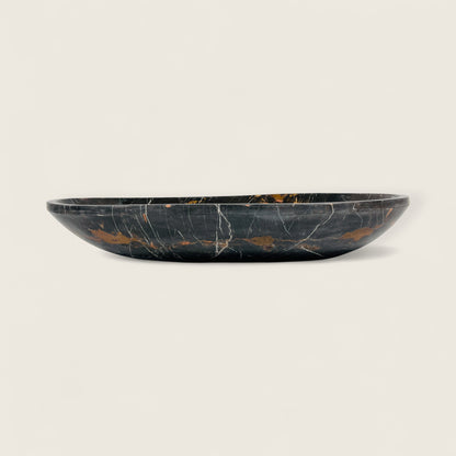 Ellipsoid Basin - Black & Gold