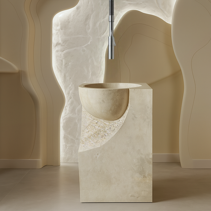 Quarry Sink - Beige
