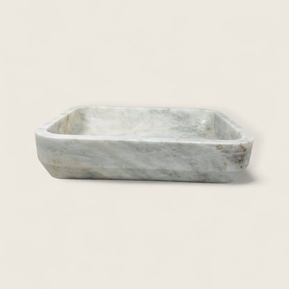 Rounded Rectangle Sink - Cheetah White