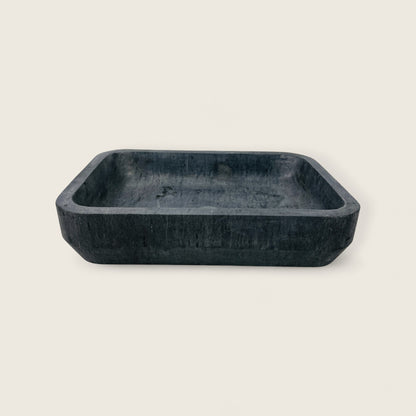 Rounded Rectangle Sink - Matte Black