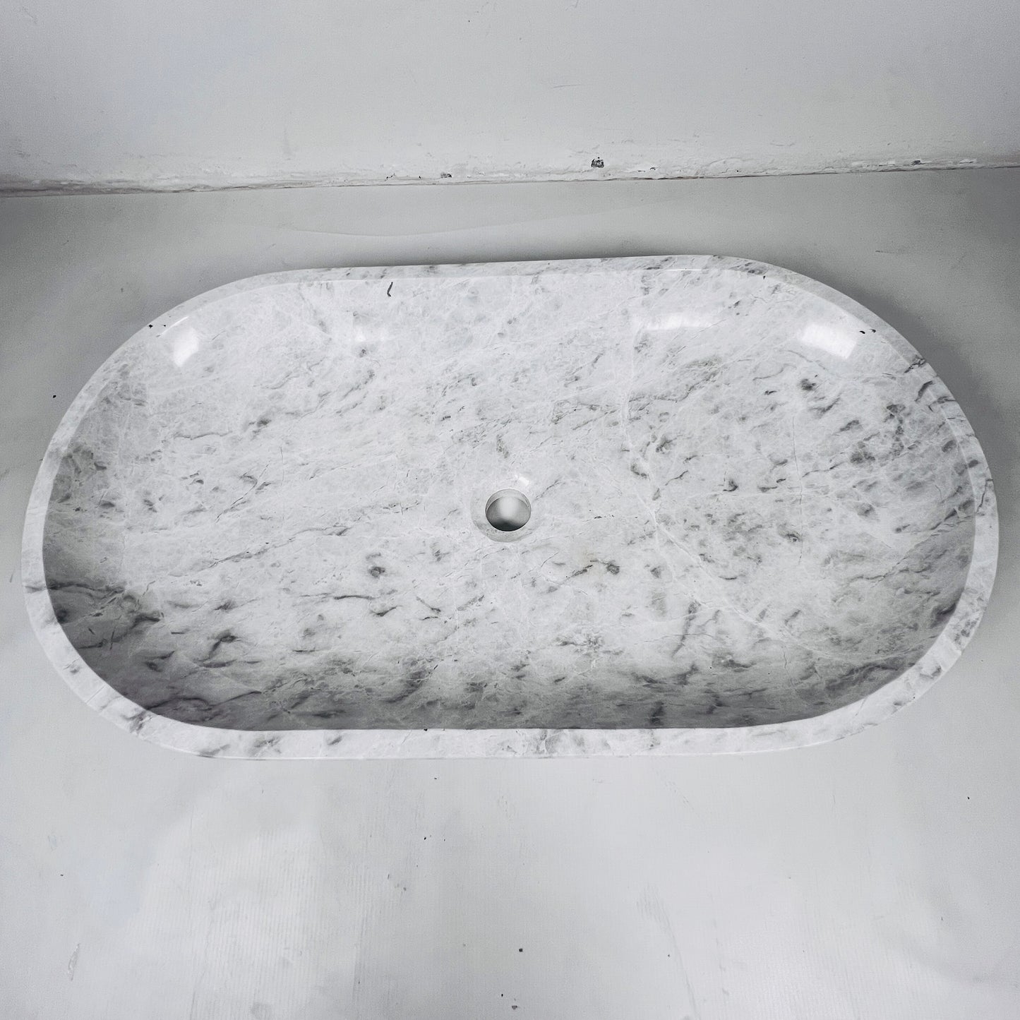 Oblong Sink - Carrara